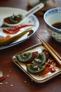 美味特色凉拌皮蛋