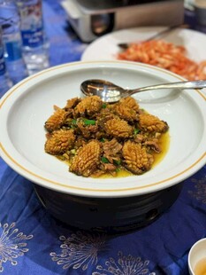 美味油炸小食摆于白盘