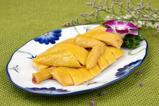 白切鸡 鸡肉 摆盘 美食 菜肴