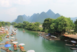 漓江山水风光如画美景