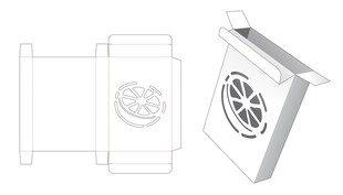 方形通风口设计图