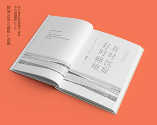 书本展示样机效果图图片