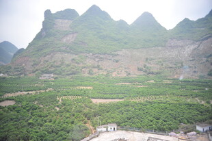 山间绿野田园风光