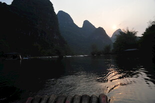 漓江山水暮色美景