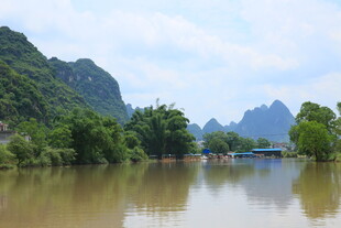 漓江山水风光秀丽景色