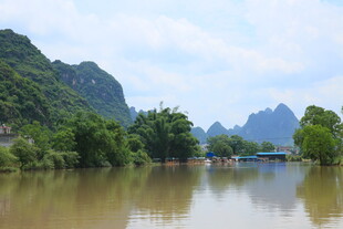 漓江山水风光秀丽景色