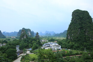 秀丽山水田园风光