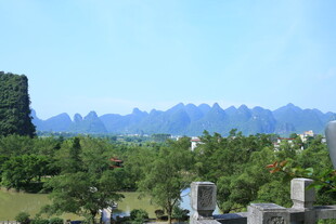 山水田园风光美景