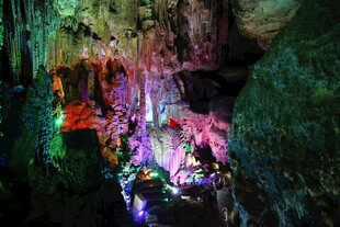 梦幻溶洞景观赏