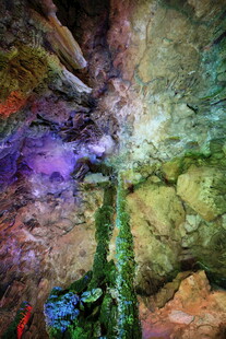 抽象奇幻色彩的艺术画面