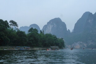 漓江山水风光秀丽景色