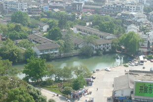 江南水乡俯瞰美景