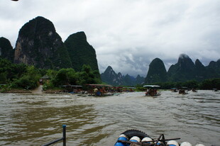 漓江山水风光秀丽景色