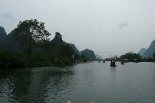 漓江山水风光秀丽景色