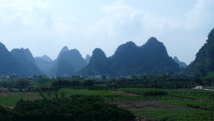 秀丽山水田园风光