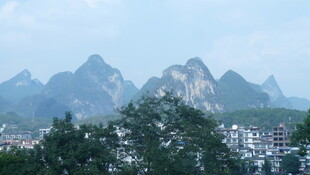 桂林山水城市风光