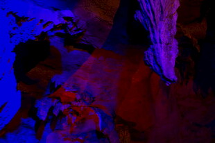 奇幻神秘的光影场景