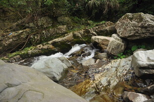 山间溪流潺潺 石景清幽