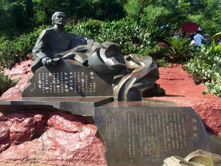 户外青铜雕塑作品展示