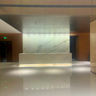 现代风格大理石前台大厅