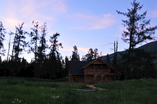 山林中的静谧小屋