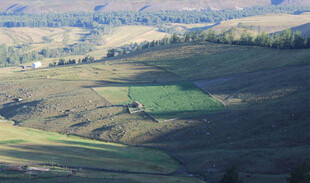 山间田园风光美景