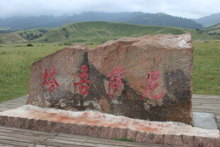 塔吾萨尼石碑景观