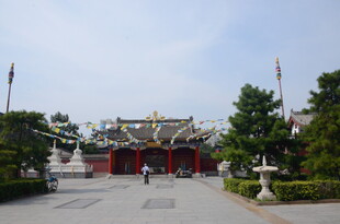 中式古建筑庙宇景观