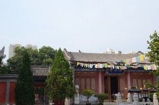 中式古建筑庙宇景观