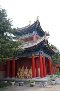 中式古建筑庙宇景观