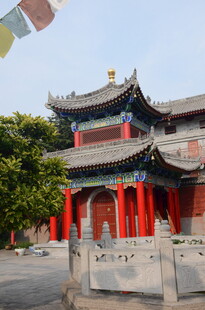 中式古建筑庙宇景观