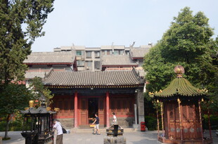 中式古建筑庭院景观