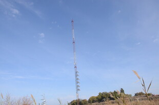 高耸的通信铁塔