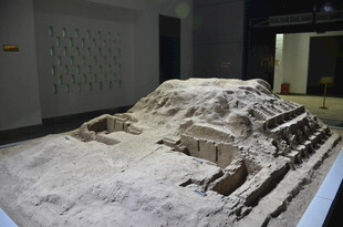 古代遗址模型展示