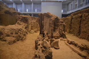 古代遗址挖掘现场