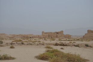 沙漠中的古老遗迹