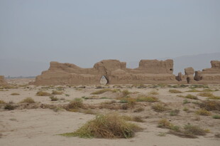 沙漠中的古老遗迹