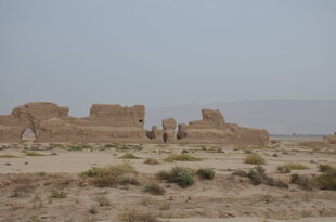 沙漠中的古老遗迹