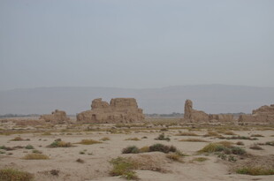 沙漠中的古老遗迹