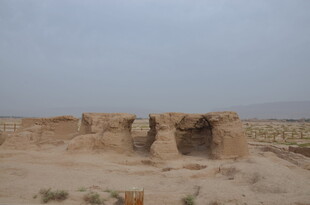 沙漠中的古老遗迹