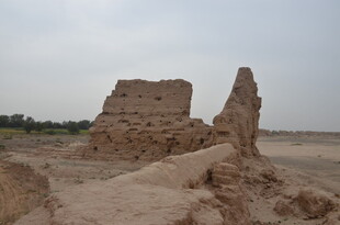 沙漠中的古老遗迹