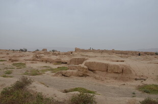 沙漠中的古老遗迹