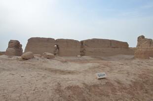 沙漠中的古老遗迹