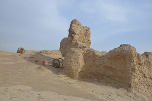 沙漠中的古老遗迹