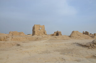 沙漠中的古老遗迹