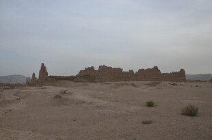 沙漠中的古老遗迹