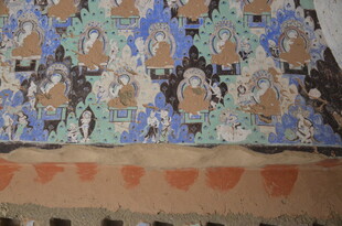 敦煌壁画局部图案