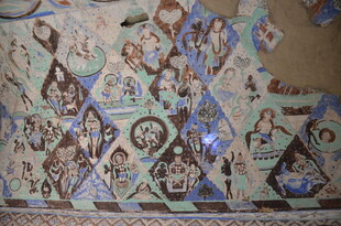 复古风格人物图案装饰画