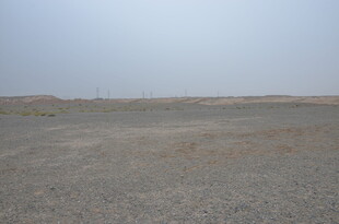 广袤荒凉的沙漠景观