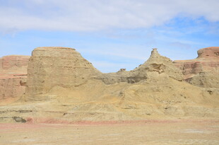 壮丽沙漠奇特地貌景观